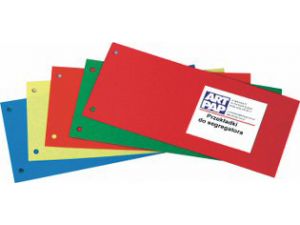 PRZEKŁADKI KARTONOWE ART-PAP 1/3 A4 MIX