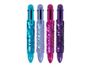 DŁUGOPIS CEKINOWY 6-KOLOROWY