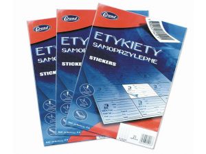 ETYKIETA GRAND 22X12MM 100 ARKUSZY ETYKIETA