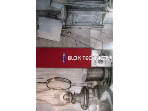 BLOK TECHNICZNY A4 10K BIAŁY FIORELLO