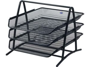 SZUFLADA GRAND 3 SZUFLADKI CZARNA METALOWA GR-069