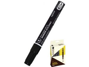 MARKER OLEJOWY GRAND GR-25 CZARNY OKRĄGŁA KOŃCÓWKA