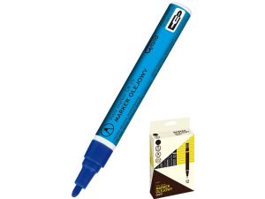 MARKER OLEJOWY GRAND GR-25 NIEBIESKI OKRĄGŁA KOŃCÓWKA