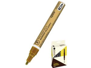 MARKER OLEJOWY GRAND GR-25 ZŁOTY OKRĄGŁA KOŃCÓWKA