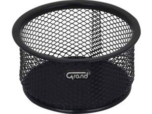 POJEMNIK NA SPINACZE GRAND GR-010 CZARNY DRUCIANY