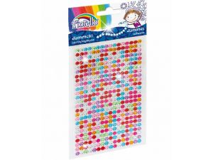 NAKLEJKI DIAMENCIKI FIORELLO GR-DS041 MAŁE MIX KOLORÓW