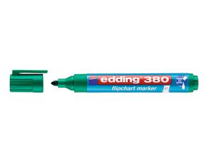 MARKER DO FLIPCHARTÓW EDDING 380 ZIELONY OKRĄGŁA KOŃCÓWKA