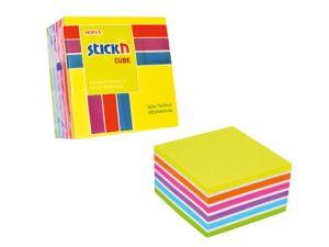 NOTES SAMOPRZYLEPNY STICK`N 76X76MM MIX 7 KOLORÓW NEONOWYCH