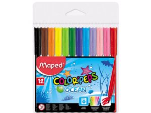 FLAMASTER MAPED COLORPEPS OCEAN 12SZT
