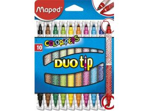 FLAMASTER MAPED COLORPEPS DUO 10 KOL.