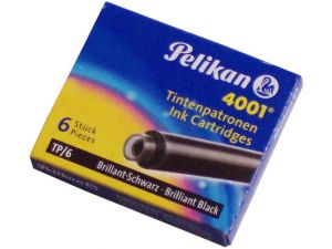 NABOJE ATRAMENTOWE PELIKAN TP/6 CZARNE