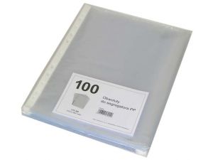 KOSZULKA GROSZKOWA HERLITZ A4 100 SZT. 40 MIC.