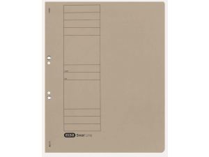 SKOROSZYT KARTONOWY ELBA A4 OCZKOWY PEŁNY SZARY