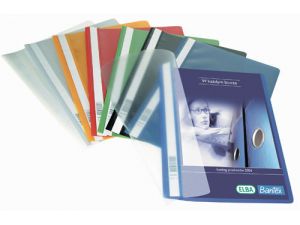 SKOROSZYT PLASTIKOWY BANTEX A4 POMARAŃCZOWY