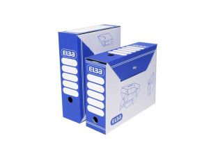 PUDŁO ARCHIWIZACYJNE ELBA 100 MM NIEBIESKIE