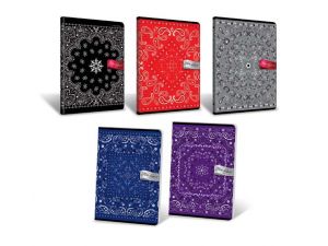 BRULION A5 96K KRATA TOP-2000 MISS ELEGANCE Z MARGINESEM MIĘKKA OKŁADKA