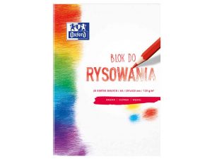 BLOK RYSUNKOWY A3 20K 120G BIAŁY OXFORD