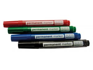 MARKER DO FLIPCHARTÓW 2X3 AS117 4 SZT OKRĄGŁA KOŃCÓWKA