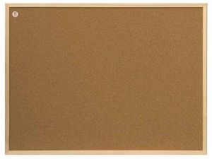 TABLICA KORKOWA 2X3 40X60CM ECOBOARDS RAMA DREWNIANA