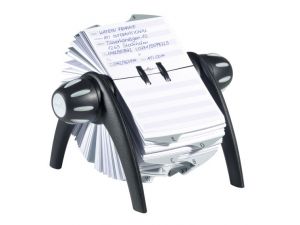 WIZYTOWNIK DURABLE OBROTOWY TELINDEX CZARNY