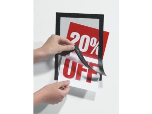 RAMKA SAMOPRZYLEPNA DURABLE DURAFRAME A6 CZARNA 2 SZT.