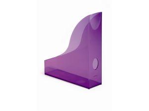 POJEMNIK NA CZASOPISMA DURABLE BASIC PRZEZROCZYSTY JASNOFIOLETOWY