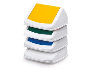 POKRYWA DO KOSZA DURABIN 40 BIA-NIEB. 1801574014