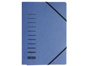 TECZKA Z GUMKĄ PRESZPANOWA DURABLE NIEBIESKA