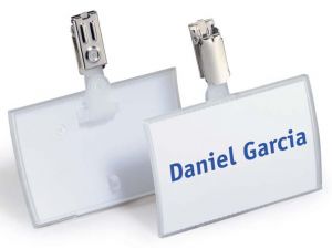 IDENTYFIKATOR DURABLE 54X90MM Z KLIPSEM