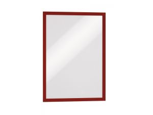 RAMKA SAMOPRZYLEPNA DURABLE DURAFRAME A3 CZERWONA 2 SZT.
