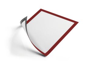 RAMKA MAGNETYCZNA DURABLE DURAFRAME MAGNETIC A4 CZERWONA 5 SZT.