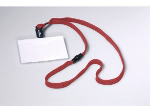 IDENTYFIKATOR DURABLE 60X90MM Z TAŚMĄ CZERWONĄ