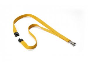 SMYCZ DO IDENTYFIKATORA DURABLE SOFT COLOUR ŻÓŁTA 10 SZT.