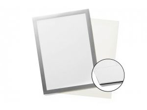 RAMKA INFORMACYJNA DURABLE DURAFRAME GRIP A4 SREBRNA NA POWIERZCHNIE TEKSTYLNE