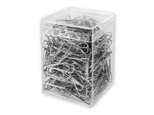 SPINACZE BIUROWE VICTORY OFFICE 32MM 300 SZT. TRÓJKĄTNE POJEMNIK PLASTIKOWY