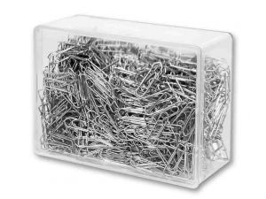 SPINACZE BIUROWE VICTORY OFFICE 26MM 1000SZT. TRÓJKĄTNE POJEMNIK PLASTIKOWY