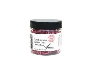 SPINACZE BIUROWE VICTORY OFFICE 28MM 150 SZT. OKRĄGŁE PASTELOWE CIEMNORÓŻOWE SŁOIK MAŁY