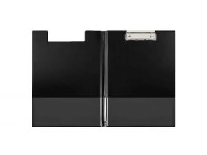 DESKA Z KLIPEM ZAMYKANA BIURFOL A4 CZARNA