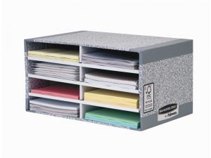 SORTER BIURKOWY FELLOWES BIAŁO-SZARY 