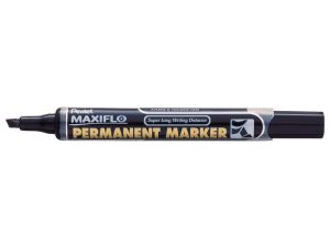 MARKER PERMANENTNY PENTEL NLF 60 CZARNY ŚCIĘTA KOŃCÓWKA