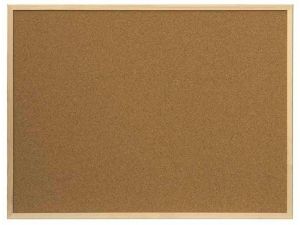 TABLICA KORKOWA COLORPLUS 100X150CM RAMA DREWNIANA