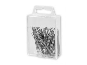 SPINACZE BIUROWE COLORPLUS 50MM 40 SZT OKRĄGŁE POJEMNIK PLASTIKOWY ZAWIESZANY