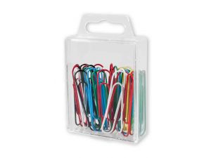 SPINACZE BIUROWE COLORPLUS 50MM 30 SZT OKRĄGŁE MIX KOLORÓW