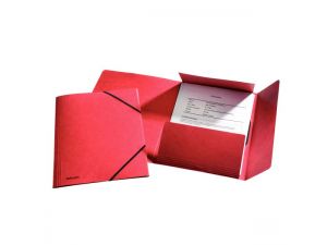 TECZKA Z GUMKĄ PRESZPANOWA ESSELTE CZERWONA