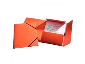 TECZKA Z GUMKĄ PRESZPANOWA ESSELTE POMARAŃCZOWA