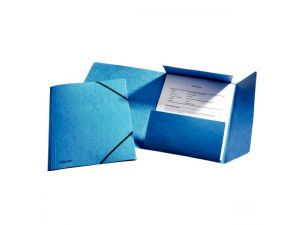 TECZKA Z GUMKĄ PRESZPANOWA ESSELTE NIEBIESKA