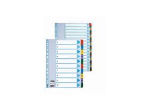 PRZEKŁADKI KARTONOWE ESSELTE MYLAR A4 1-20 BIAŁE