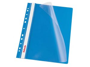 SKOROSZYT PLASTIKOWY Z PERFORACJĄ ESSELTE NIEBIESKI 10 SZT
