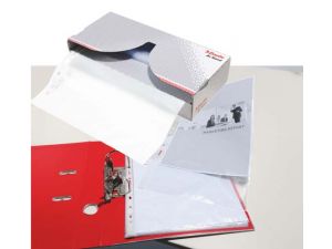 KOSZULKA GROSZKOWA ESSELTE A4 50SZT. W DYSPENSERZE 43 MIC.