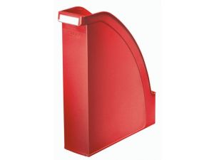 POJEMNIK NA CZASOPISMA LEITZ PLUS 70MM CZERWONY